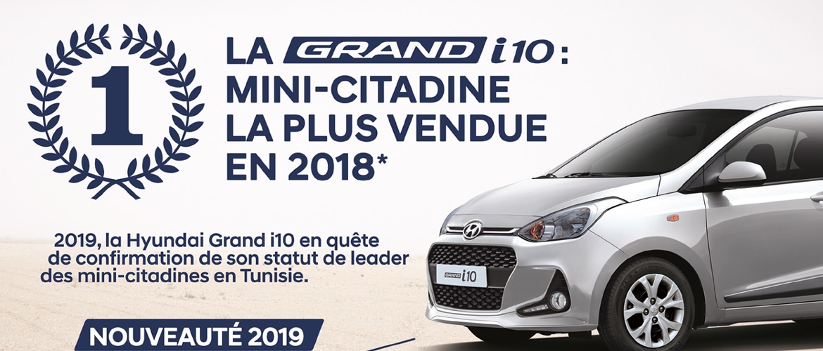 Hyundai Grand i10 : La mini-citadine la plus vendue en 2018
