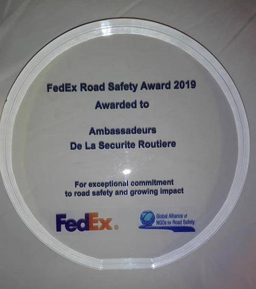 FedEx Road Safety Award