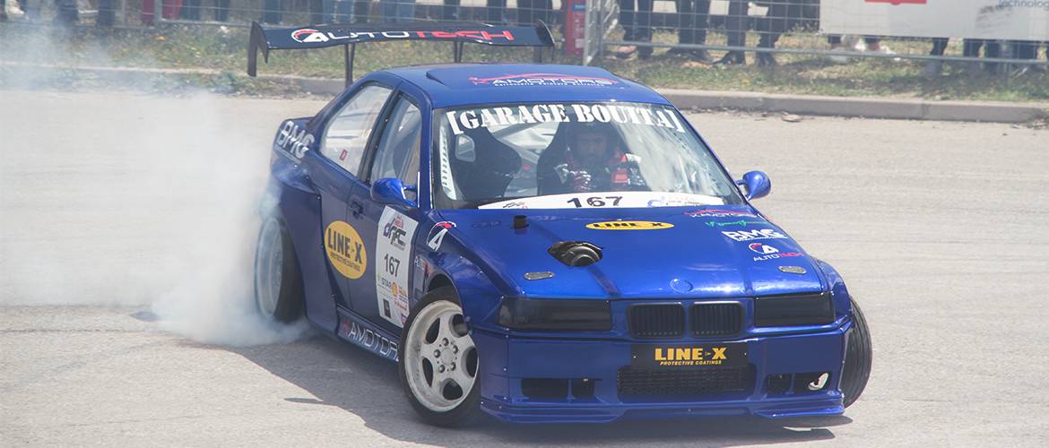 La Première Manche Du Tunisia Drift Championship