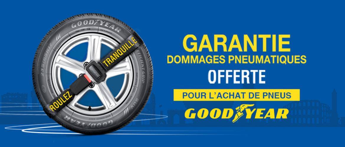 Parenin lance la Garantie Dommage Pneumatiques Goodyear