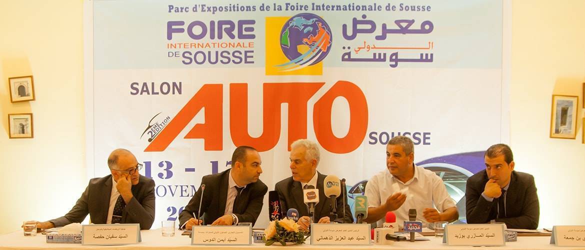 Le salon AUTO Expo aura lieu du 13 au 17 novembre 2019 à Sousse