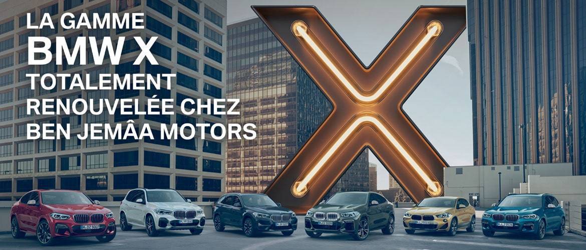 La gamme BMW X Totalement renouvelée