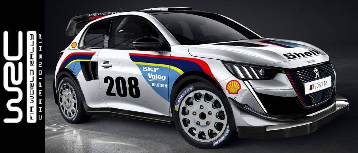 Peugeot de retour en WRC avec la 208 T16, pilotée par Sébastien Loeb.