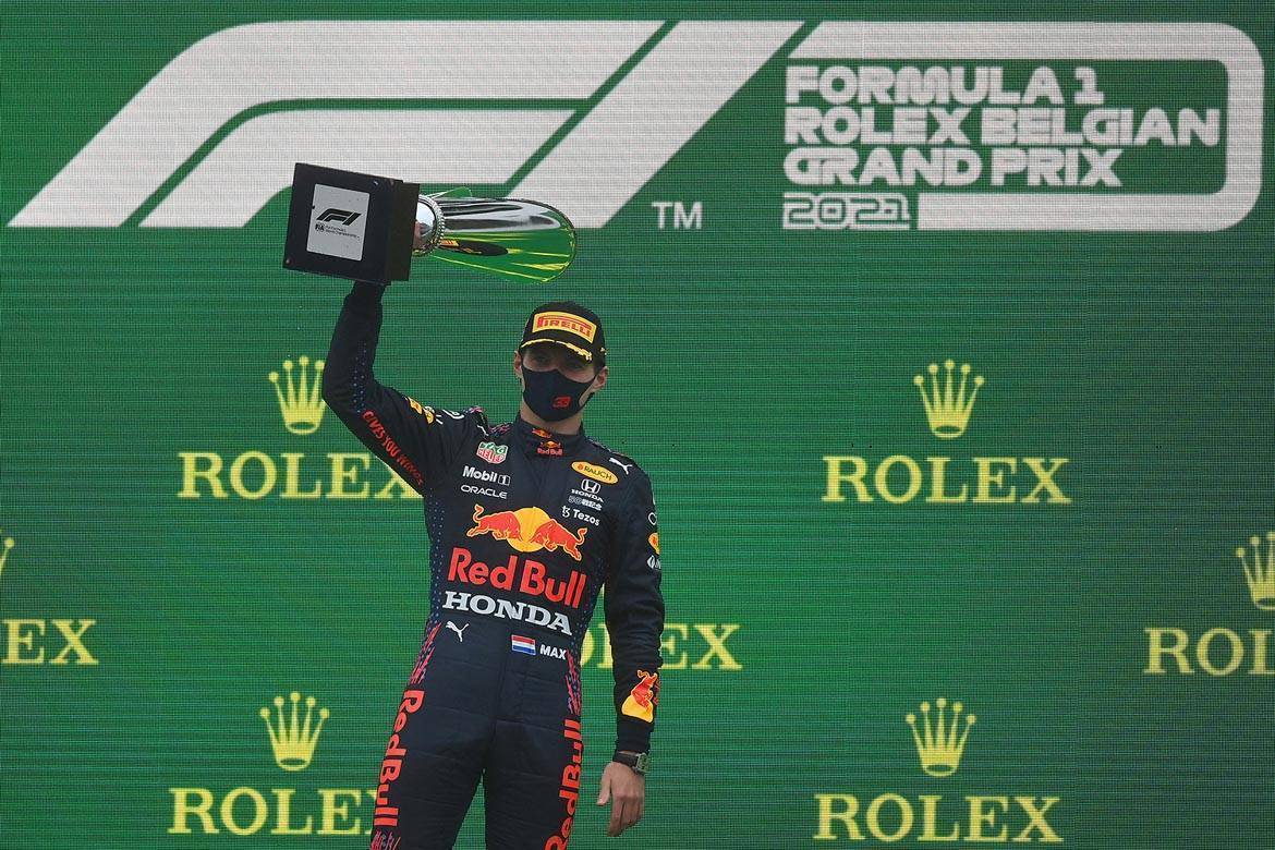 Max Verstappen remporte l'événement Rain-Marred en Belgique