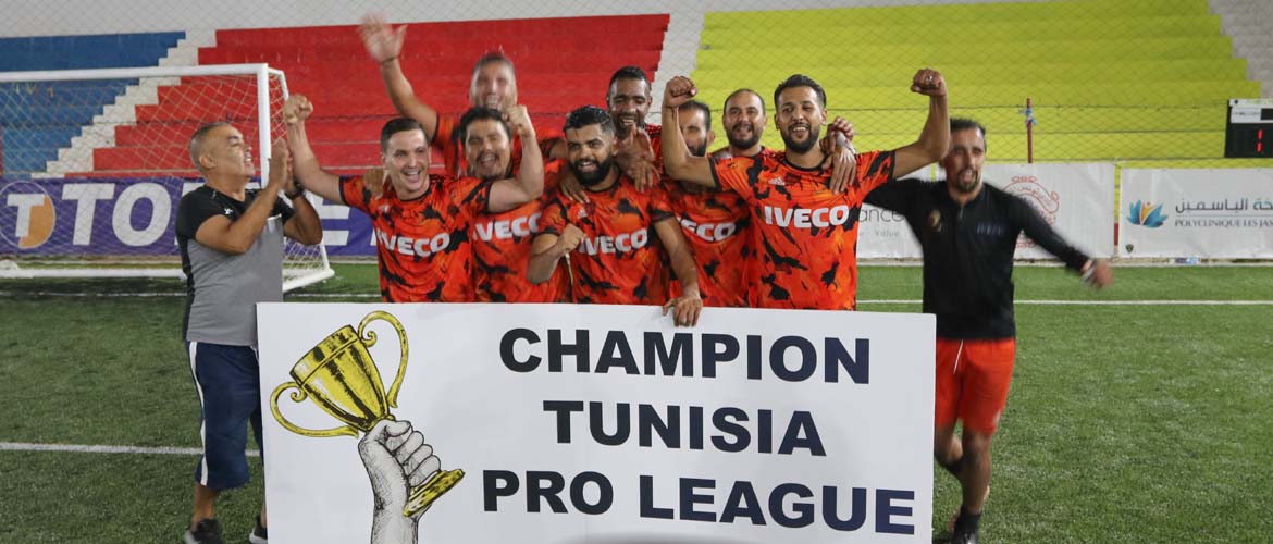 L’équipe de football d’Italcar vainqueur de la Tunisia Pro League
