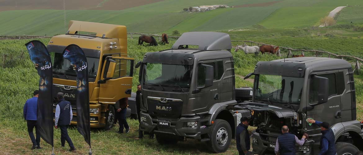 Présentation de la nouvelle gamme TG des camions MAN