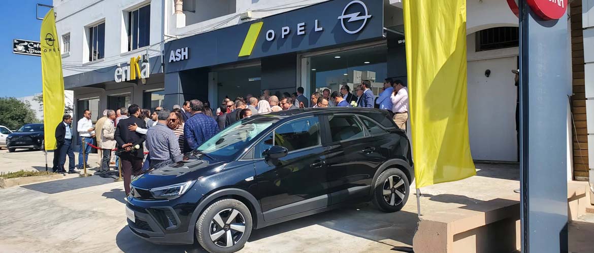 INAUGURATION DE LA PREMIERE AGENCE OPEL A HAMMAMET