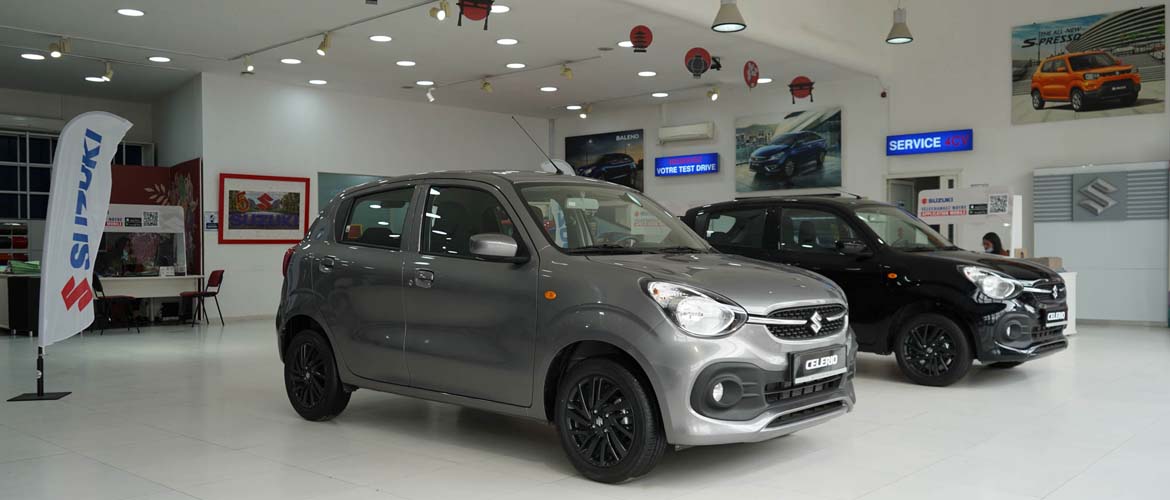 ARRIVAGE DE LA NOUVELLE SUZUKI CELERIO