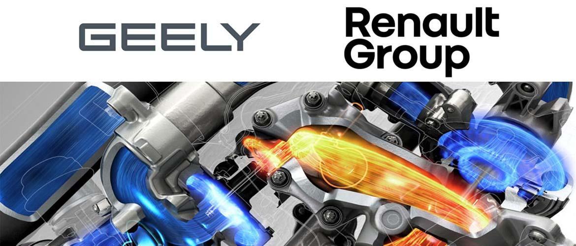 Renault et Geely s’associent pour fabriquer des moteurs à combustion