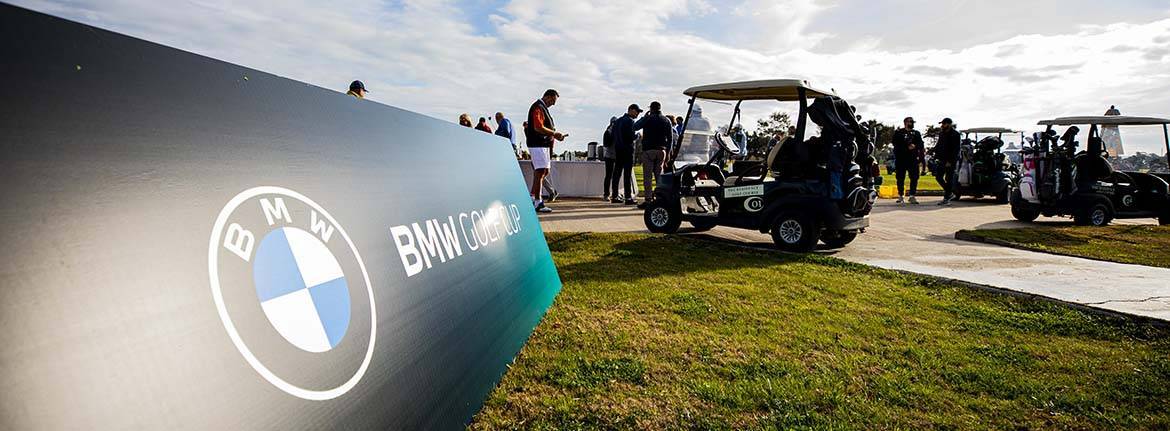 Tester et découvrir les derniers modèles BMW lors du "BMW Golf Cup"