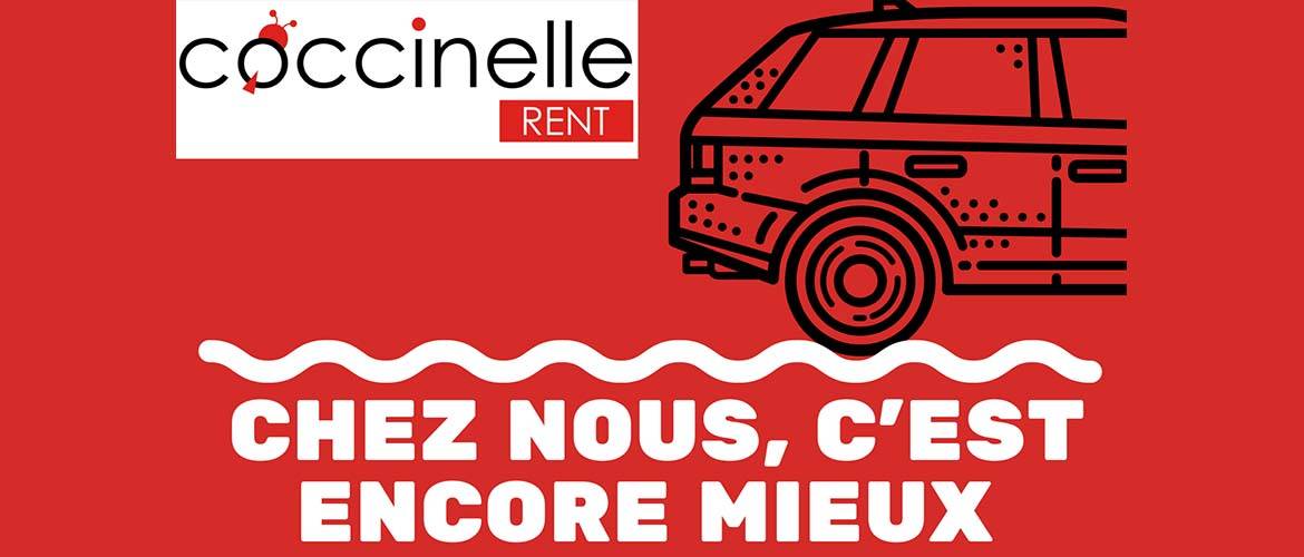 Coccinelle offre le prix de location le moins cher sur le marché