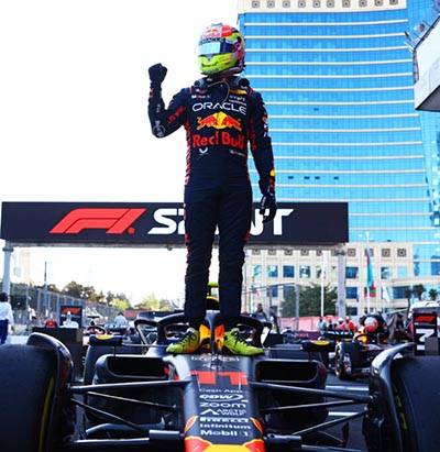 F1 - Sergio Pérez remporte le Grand Prix d'Azerbaïdjan 2023