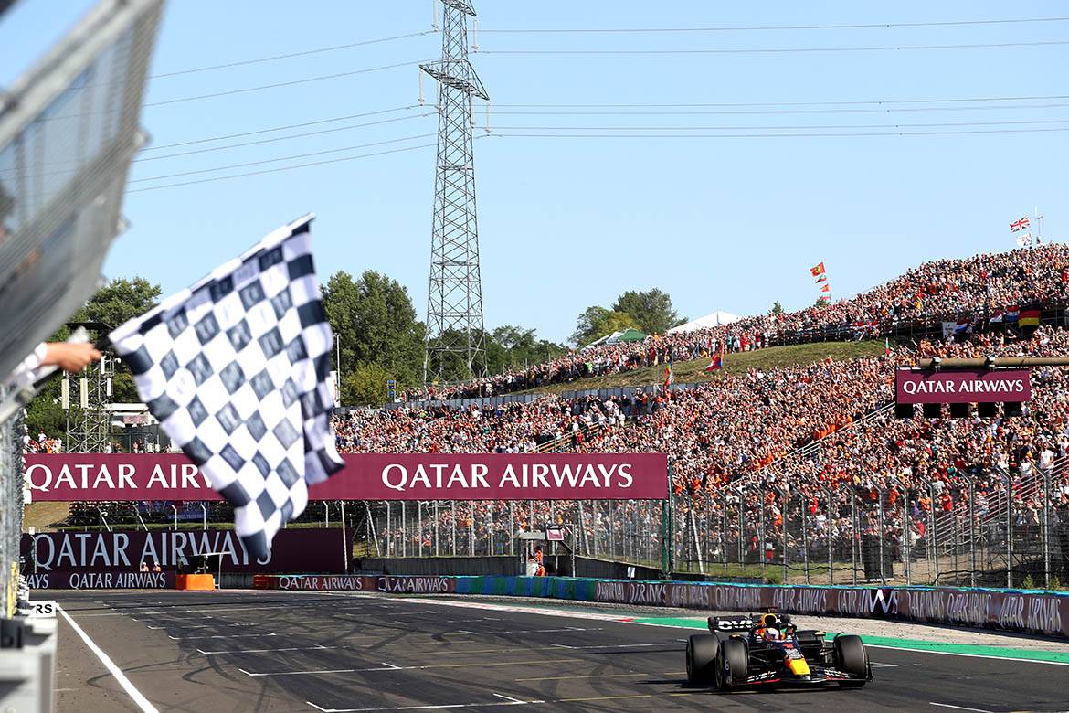 Max Verstappen a remporté dimanche le grand-prix de F1 de Hongrie