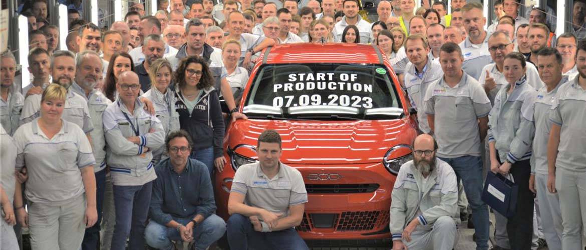 FIAT lance la production de sa Nouvelle Fiat 600e