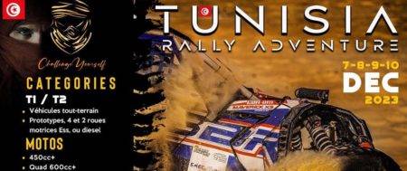 TUNISIA RALLYE ADVENTURE LE PREMIER RALLY 100% TUNISIEN
