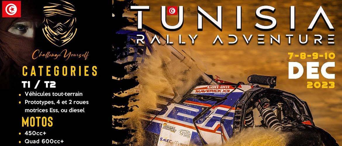 TUNISIA RALLYE ADVENTURE LE PREMIER RALLY 100% TUNISIEN