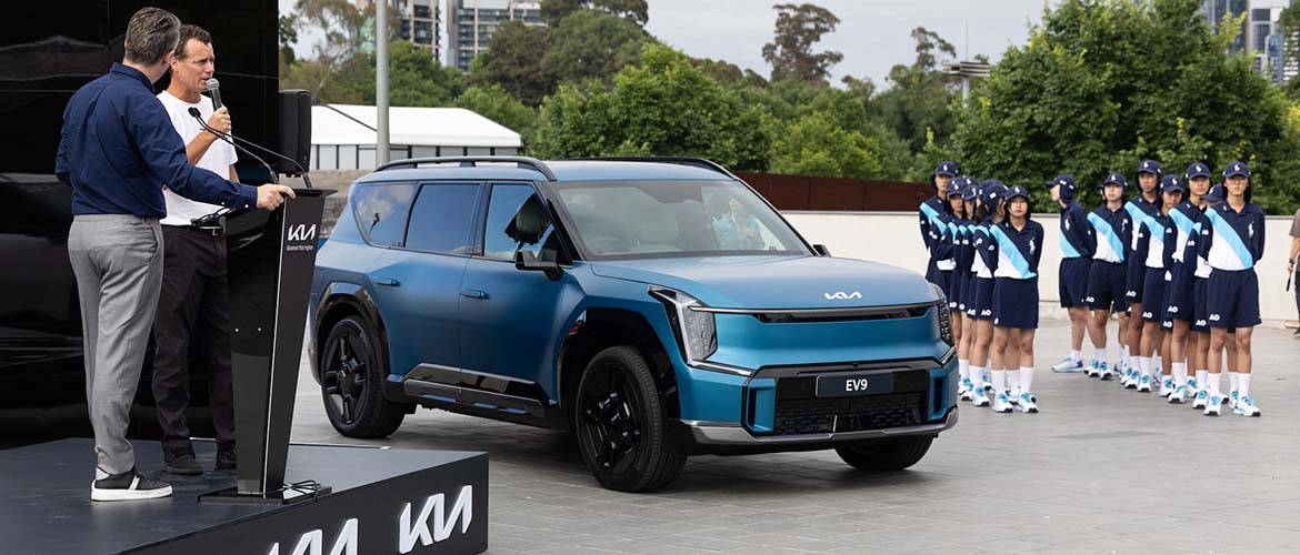 Kia met l’accent sur les véhicules électriques à l’Open d’Australie 2024