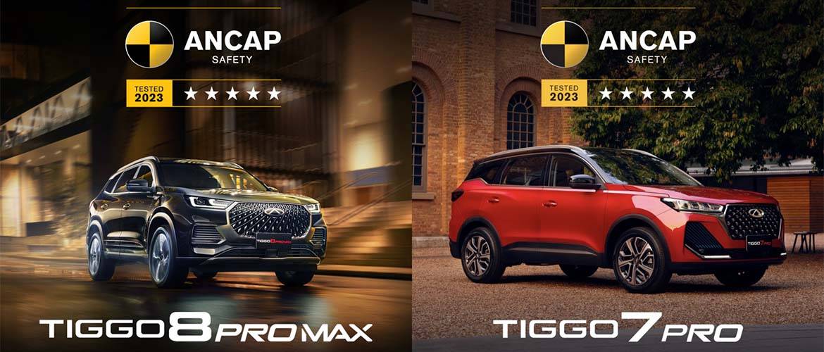 Chery reçoit sa deuxième « 5 étoiles » avec la nouvelle Tiggo 8 Pro Max