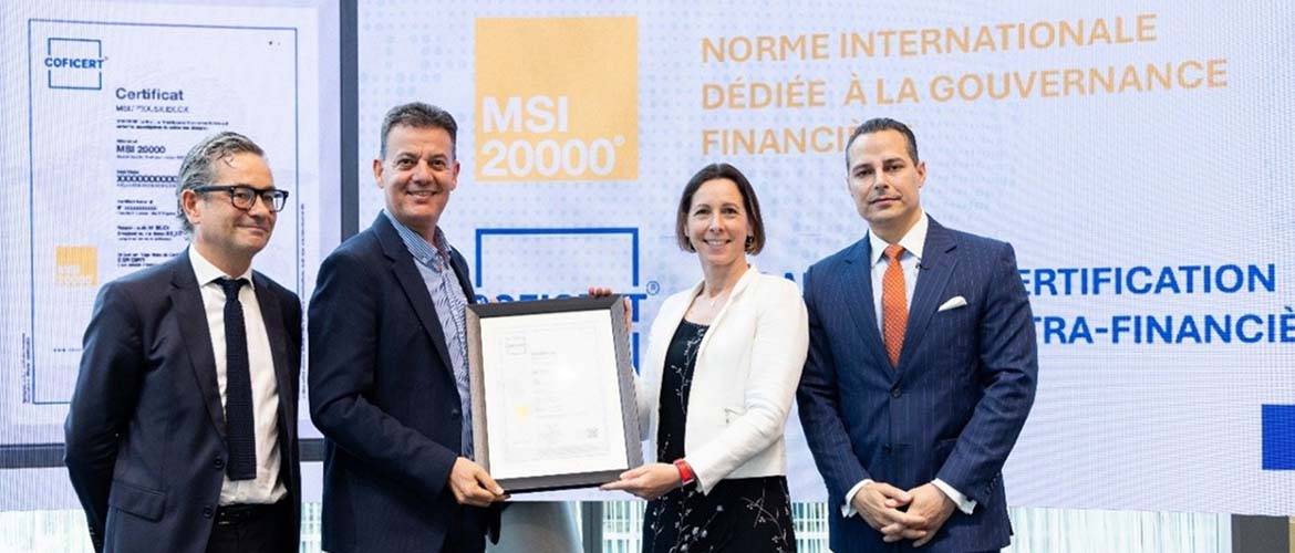 Maintien de la certification MSI 20000® pour BSB Group