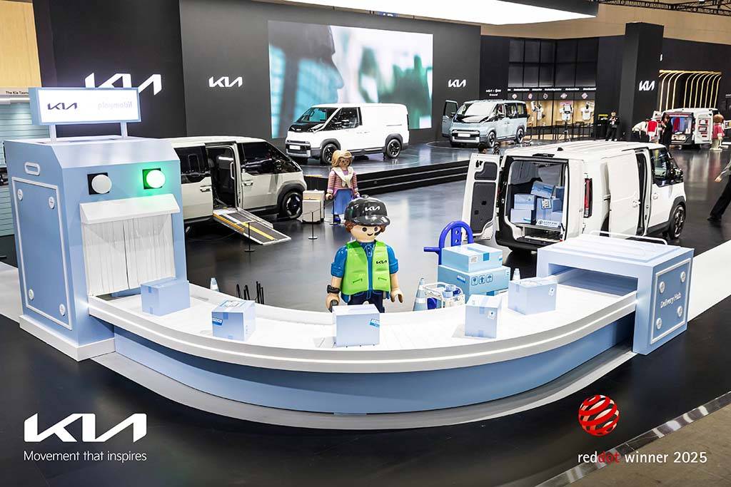 Kia remporte 5 prix au Red Dot Award