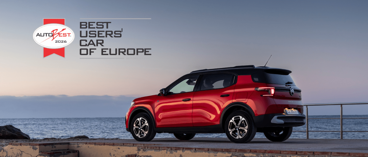 LA CITROËN C3 AIRCROSS REMPORTE LE TITRE DE « BEST USERS’ CAR 2026»